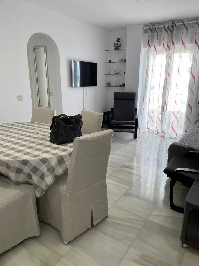 Noria 2, Pied Dans Le Sable, Magnifique Vue Mer, Piscine, Garage, Climatisation San Luis de Sabinillas Exteriör bild
