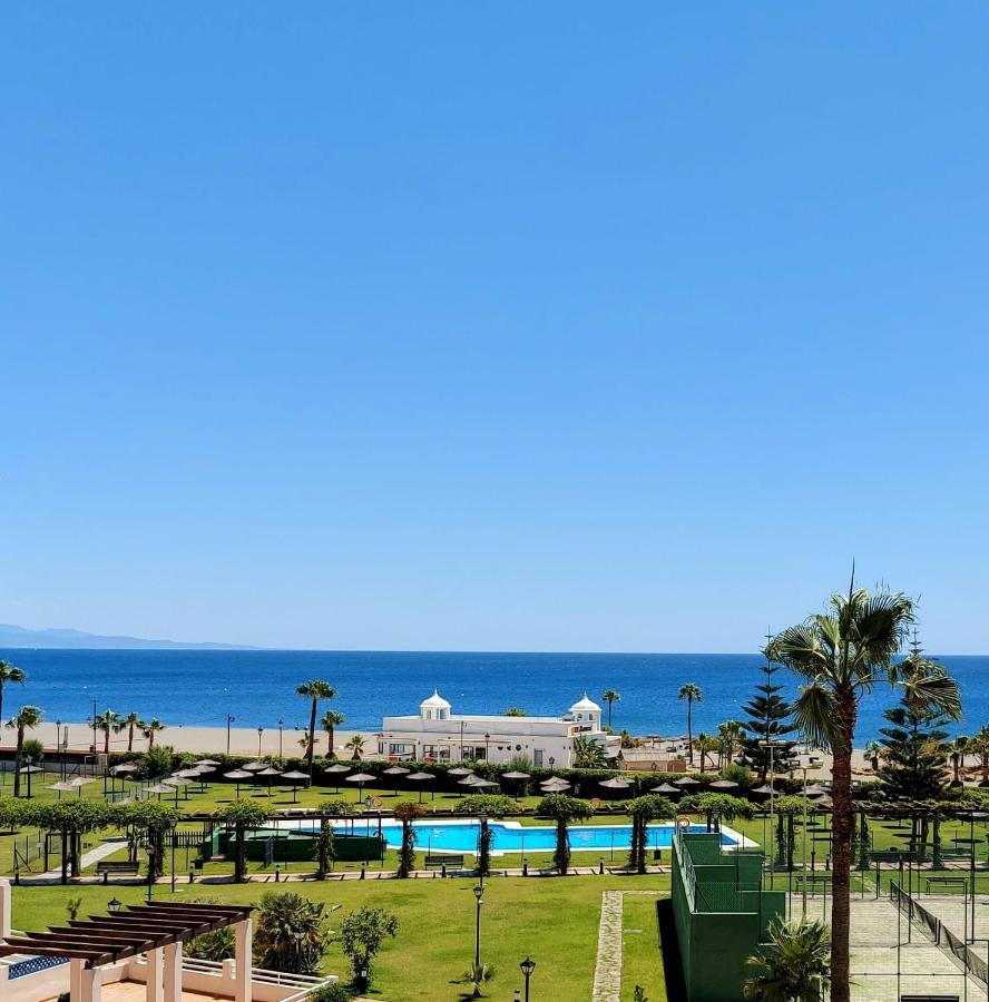 Noria 2, Pied Dans Le Sable, Magnifique Vue Mer, Piscine, Garage, Climatisation San Luis de Sabinillas Exteriör bild
