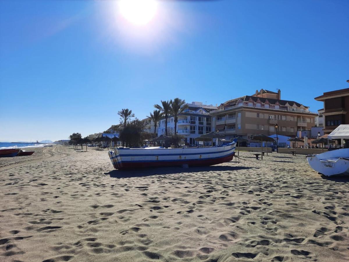 Noria 2, Pied Dans Le Sable, Magnifique Vue Mer, Piscine, Garage, Climatisation San Luis de Sabinillas Exteriör bild
