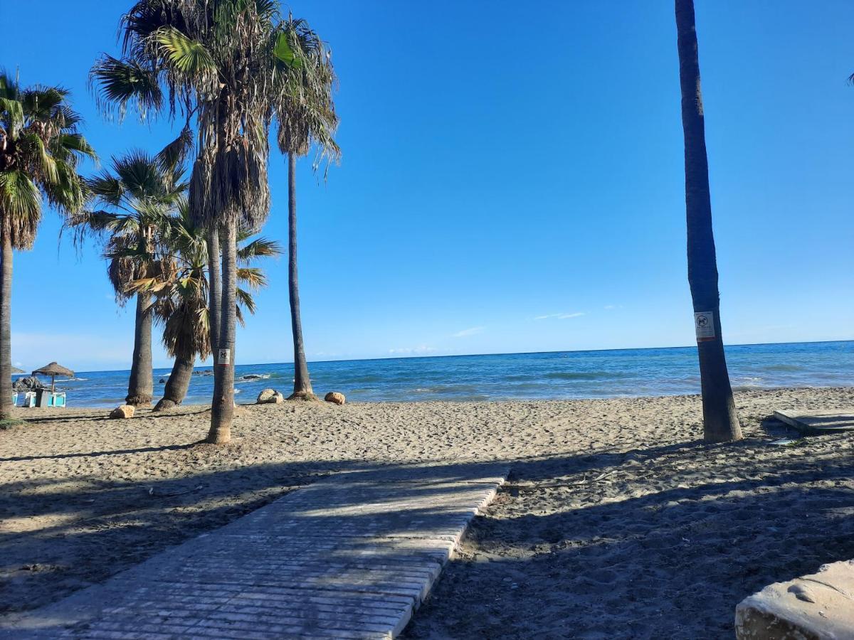 Noria 2, Pied Dans Le Sable, Magnifique Vue Mer, Piscine, Garage, Climatisation San Luis de Sabinillas Exteriör bild